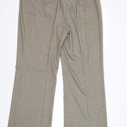 Alex&Co Womens Beige   Dress Pants Trousers Size 20 L32 in