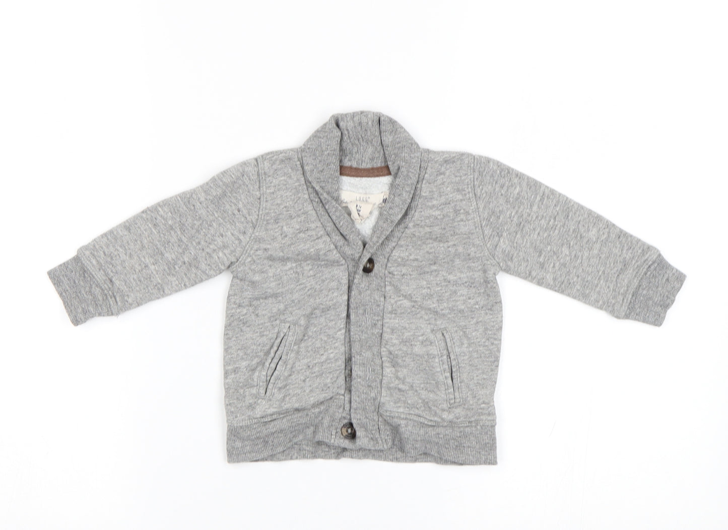 H&M Baby Grey   Cardigan Jumper Size 6-9 Months