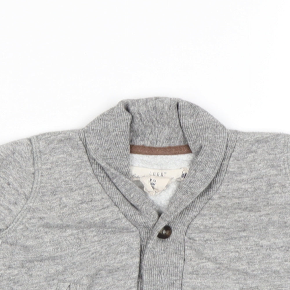 H&M Baby Grey   Cardigan Jumper Size 6-9 Months