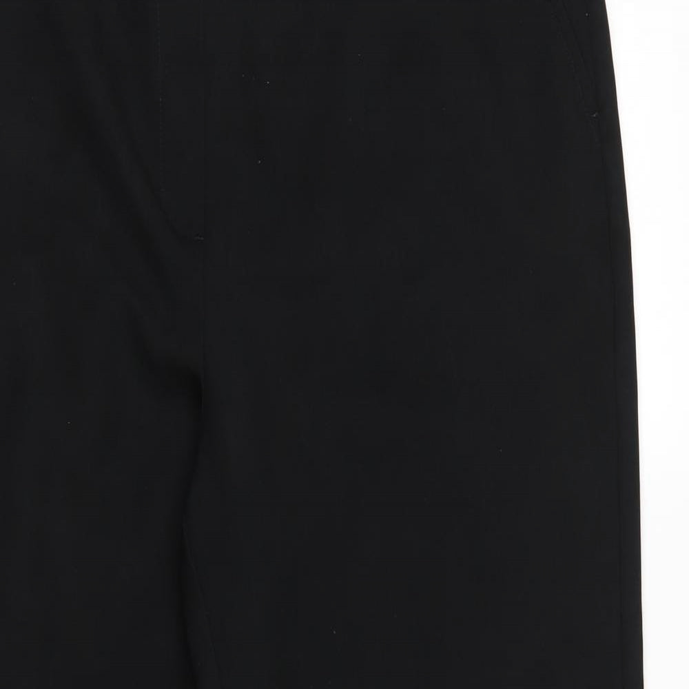 M&S Womens Black   Dress Pants Trousers Size 18 L28 in