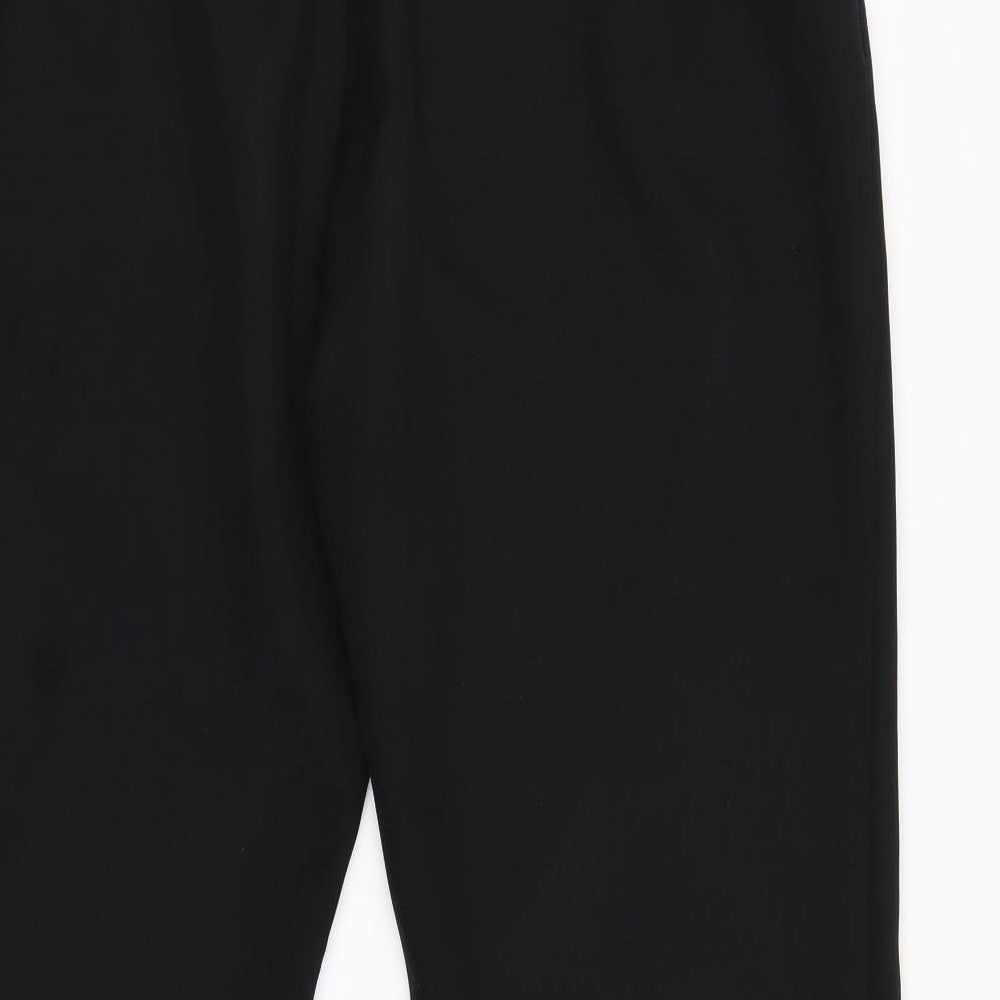 M&S Womens Black   Dress Pants Trousers Size 18 L28 in