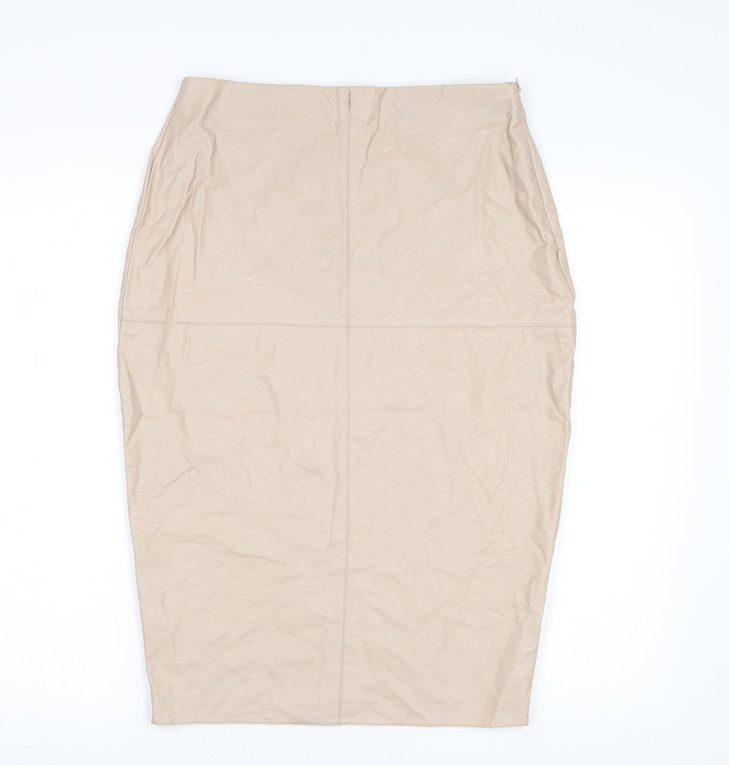 River Island Womens Beige   Straight & Pencil Skirt Size 12