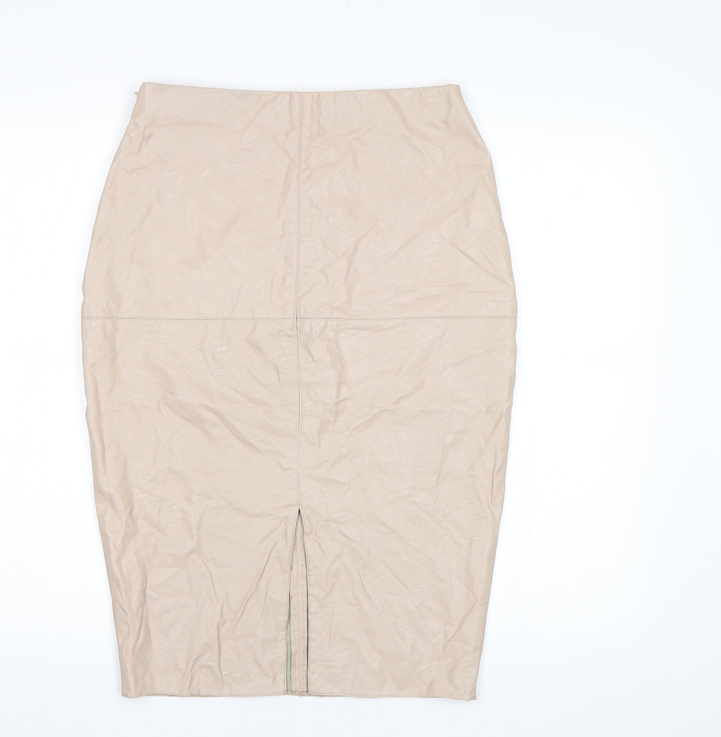 River Island Womens Beige   Straight & Pencil Skirt Size 12