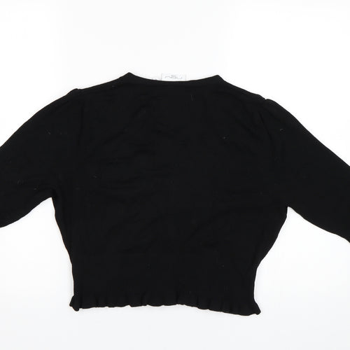 New Look Womens Black   Cardigan Jumper Size 12