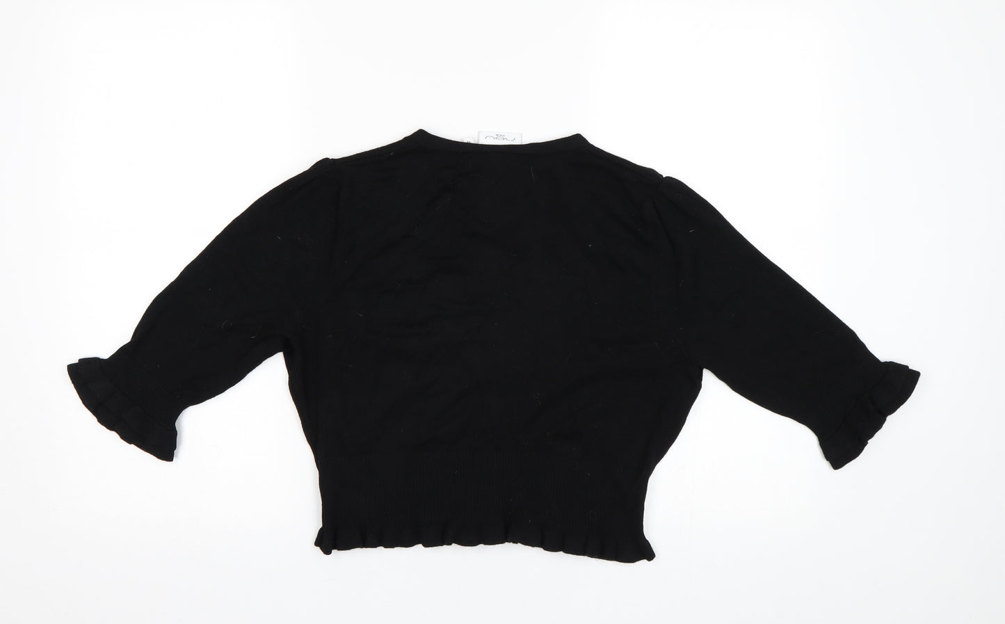 New Look Womens Black   Cardigan Jumper Size 12