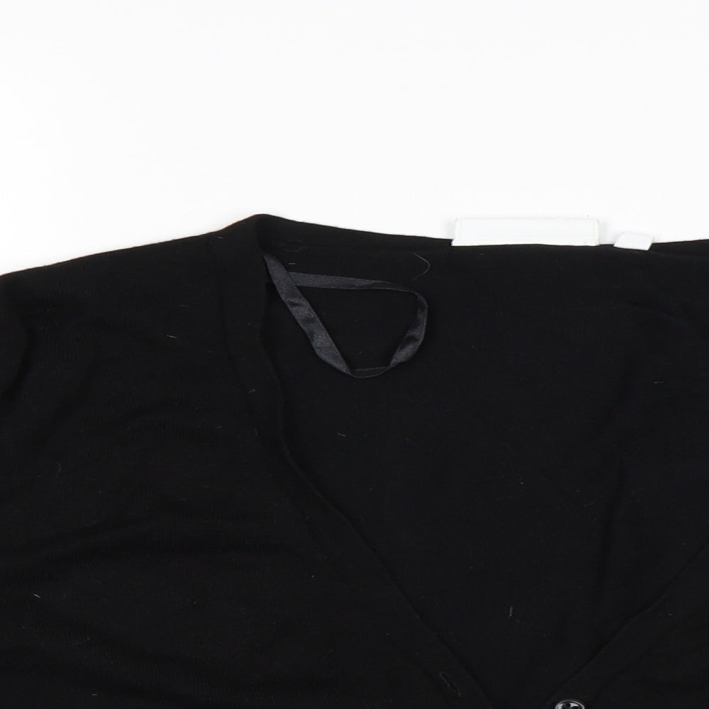 New Look Womens Black   Cardigan Jumper Size 12