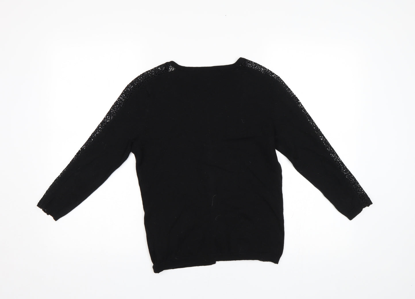 La Redoute Womens Black   Cardigan Jumper Size 8