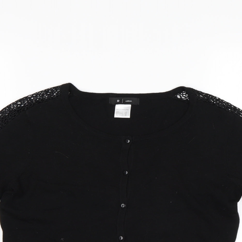La Redoute Womens Black   Cardigan Jumper Size 8