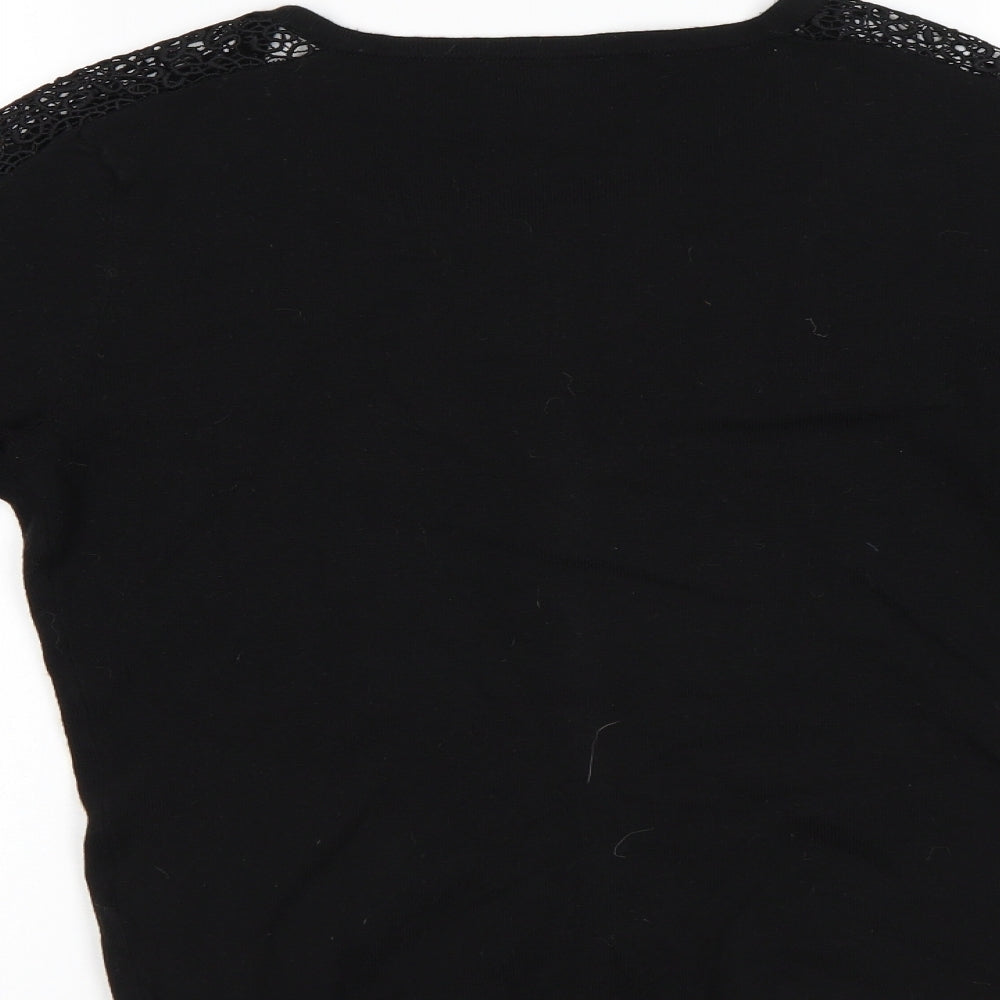 La Redoute Womens Black   Cardigan Jumper Size 8