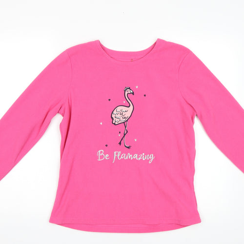 George Womens Pink   Pullover Sweatshirt Size 8  - Flamingo