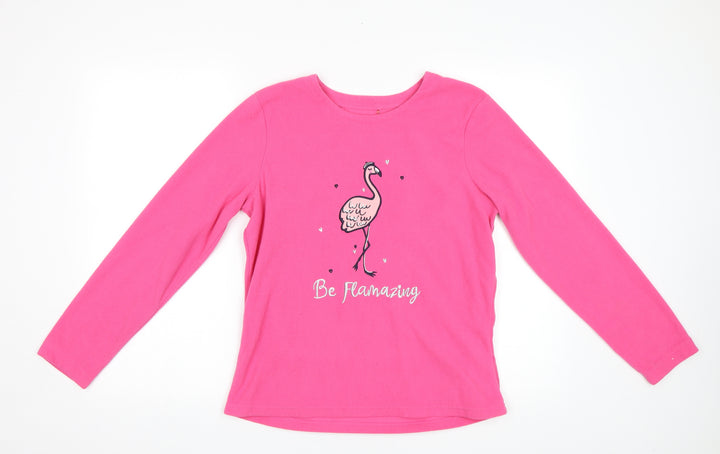 George Womens Pink   Pullover Sweatshirt Size 8  - Flamingo