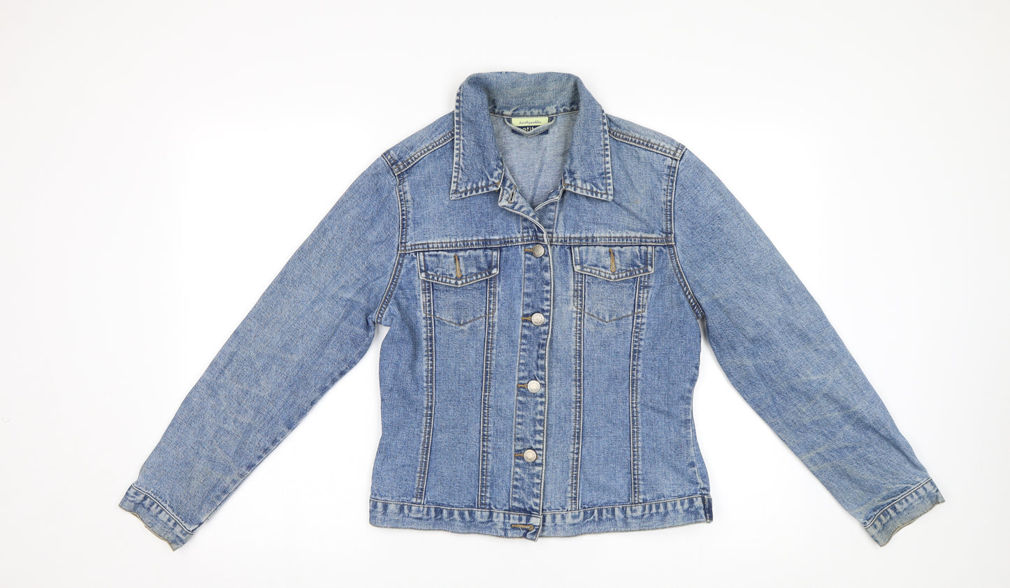 Dorothy Perkins Womens Blue  Denim Jacket  Size 12