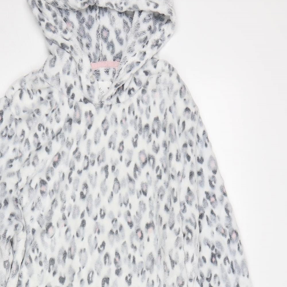 Primark Womens Grey Animal Print  Top Pyjama Top Size S