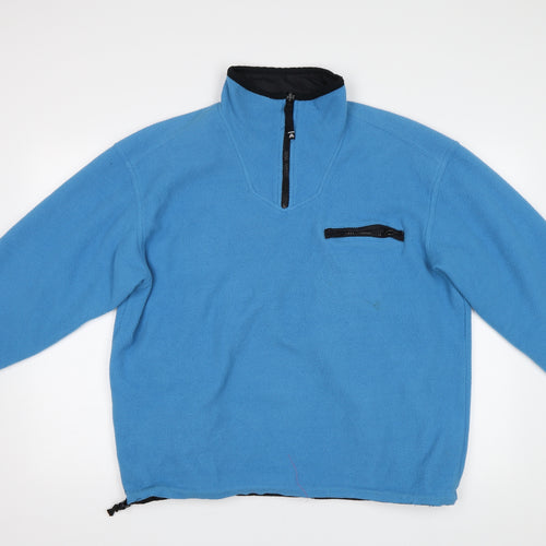 Atlantic Womens Blue   Pullover Sweatshirt Size XL