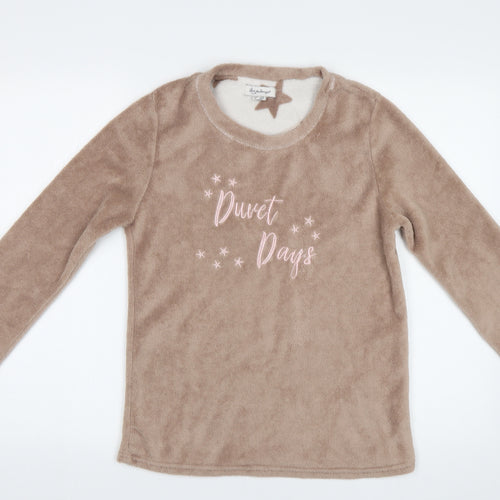 Primark Womens Beige   Top Pyjama Top Size 8  - Duvet Days