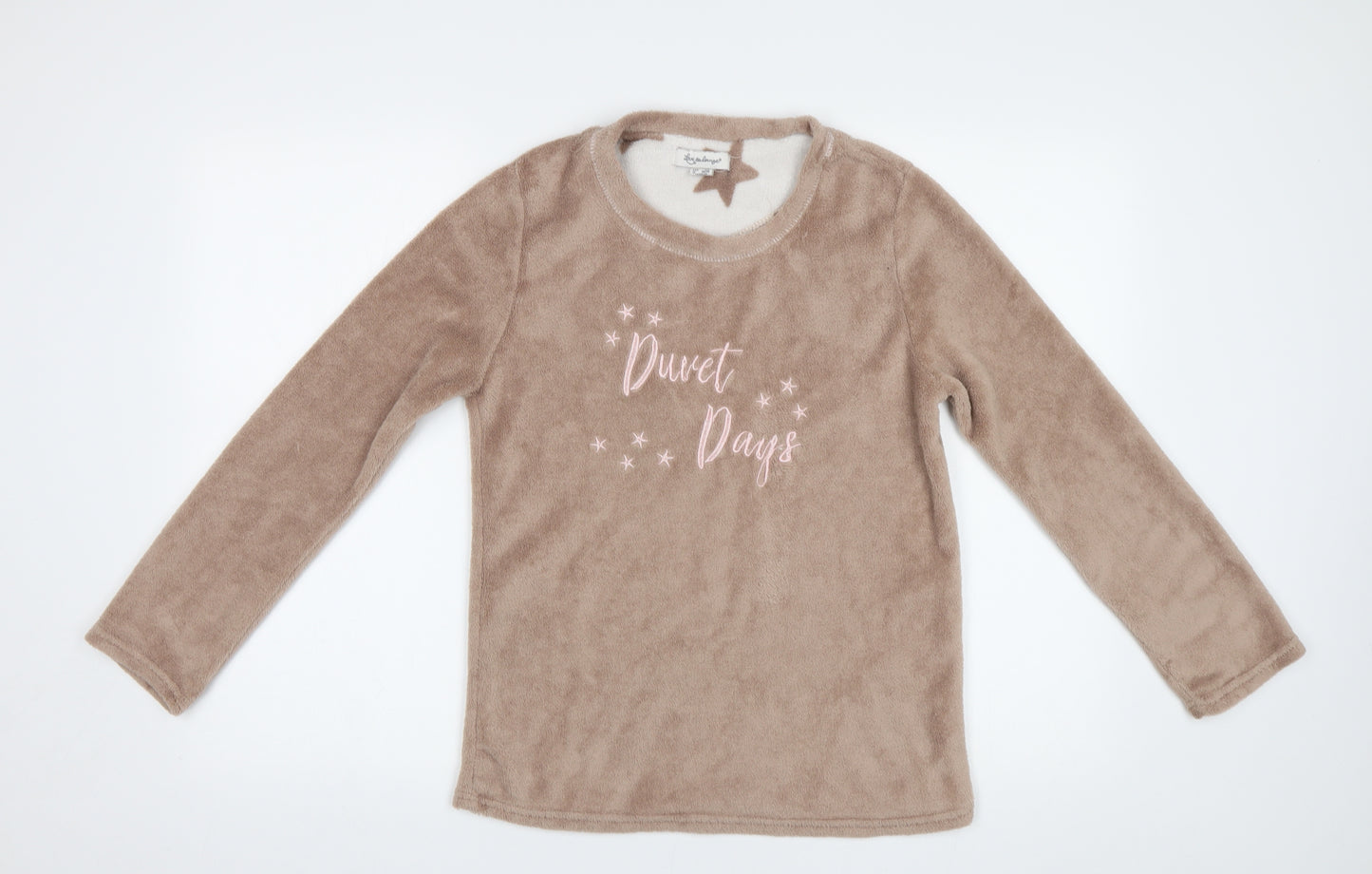 Primark Womens Beige   Top Pyjama Top Size 8  - Duvet Days