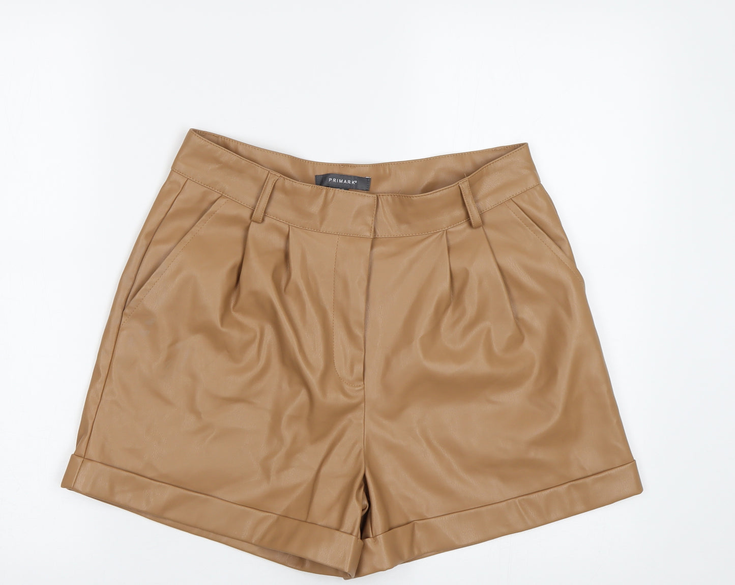 Primark Womens Beige   Chino Shorts Size 12