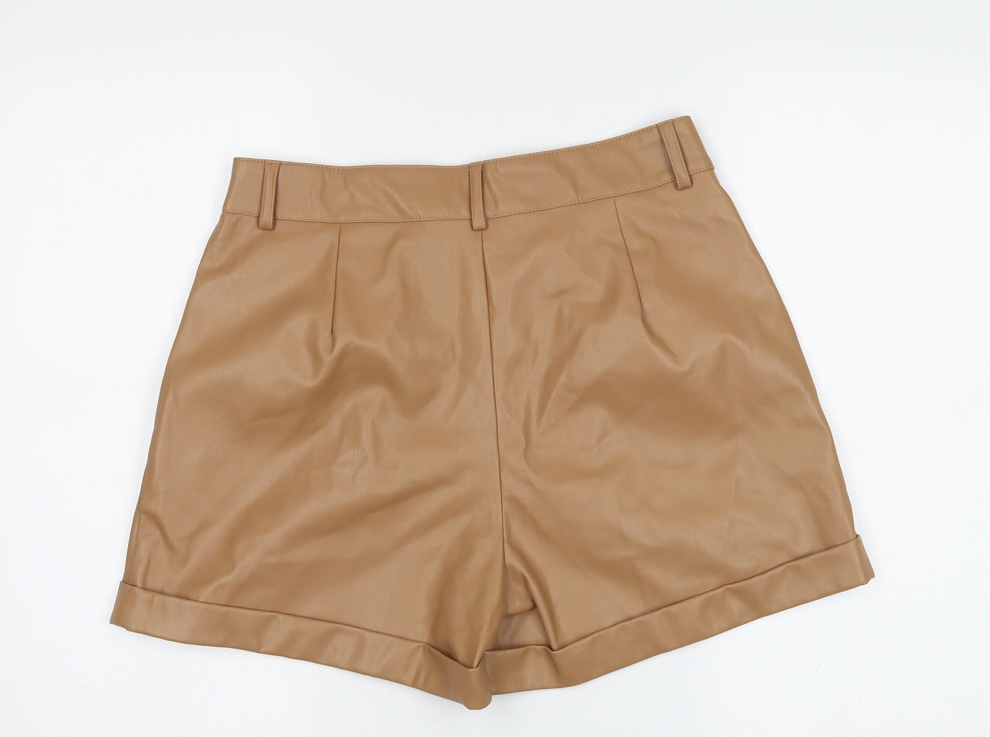 Primark Womens Beige   Chino Shorts Size 12