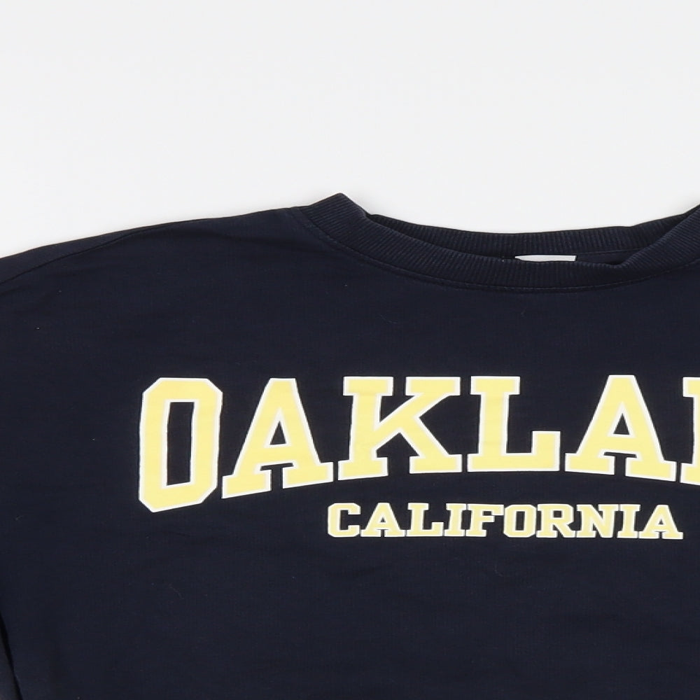 H&M Womens Blue   Pullover Sweatshirt Size XS  - Oakland California
