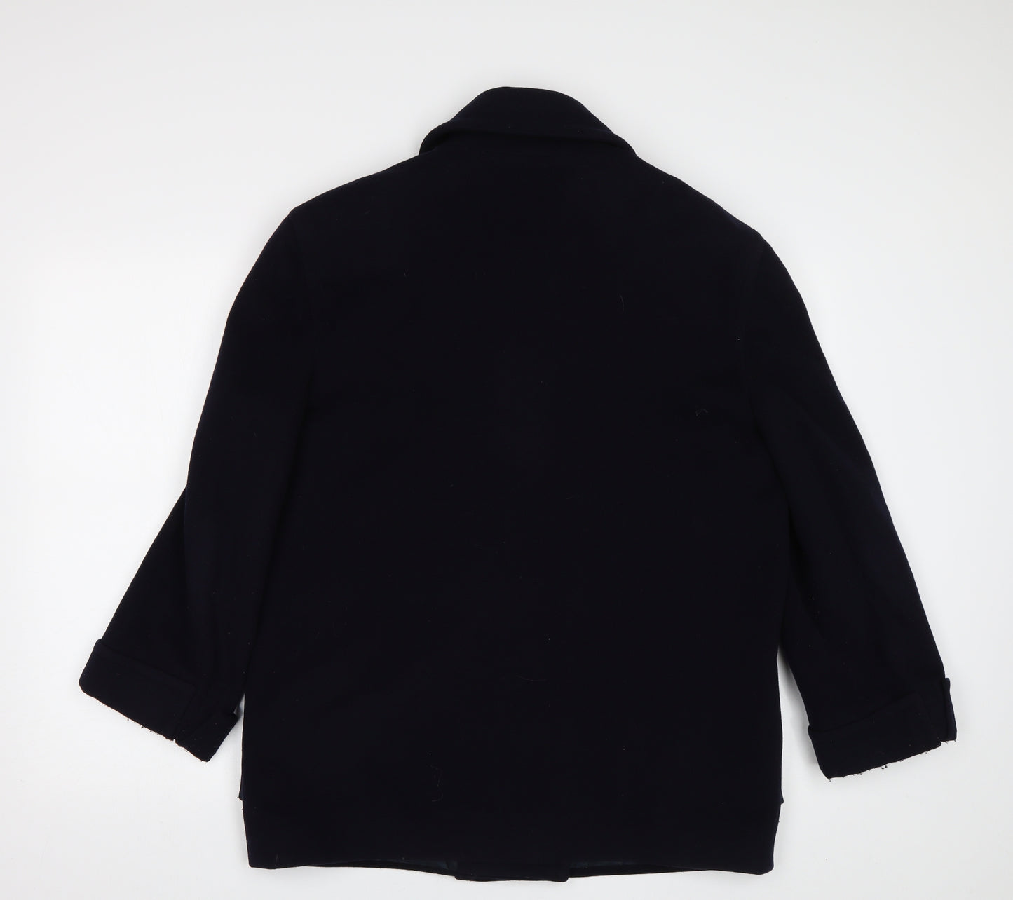 Viyella Womens Blue   Pea Coat Coat Size 14