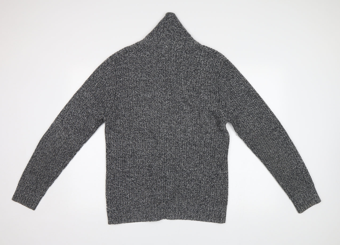 TU Mens Grey   Cardigan Jumper Size S