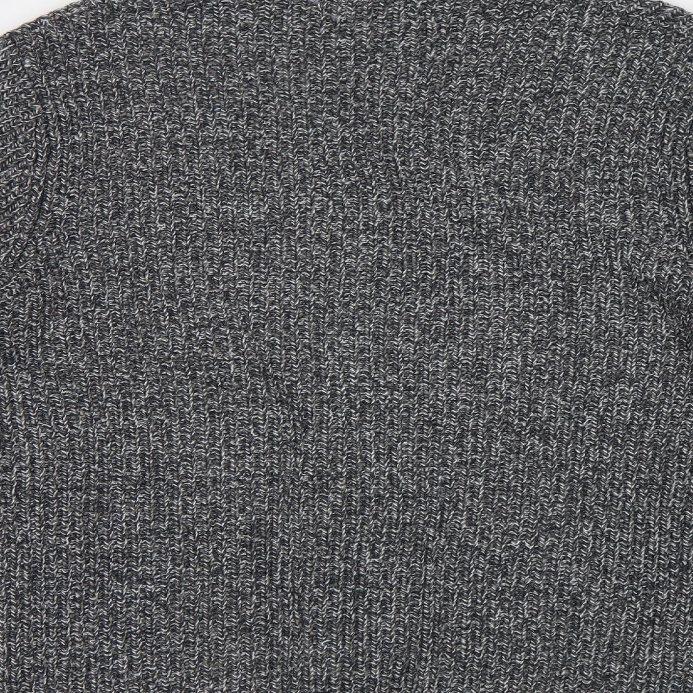 TU Mens Grey   Cardigan Jumper Size S