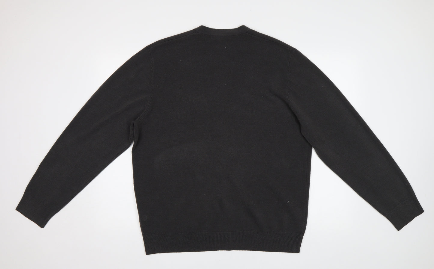 M&S Mens Grey   Cardigan Jumper Size XL