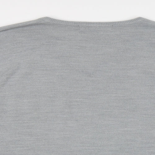 M&S Mens Grey   Pullover Jumper Size L