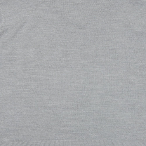 M&S Mens Grey   Pullover Jumper Size L
