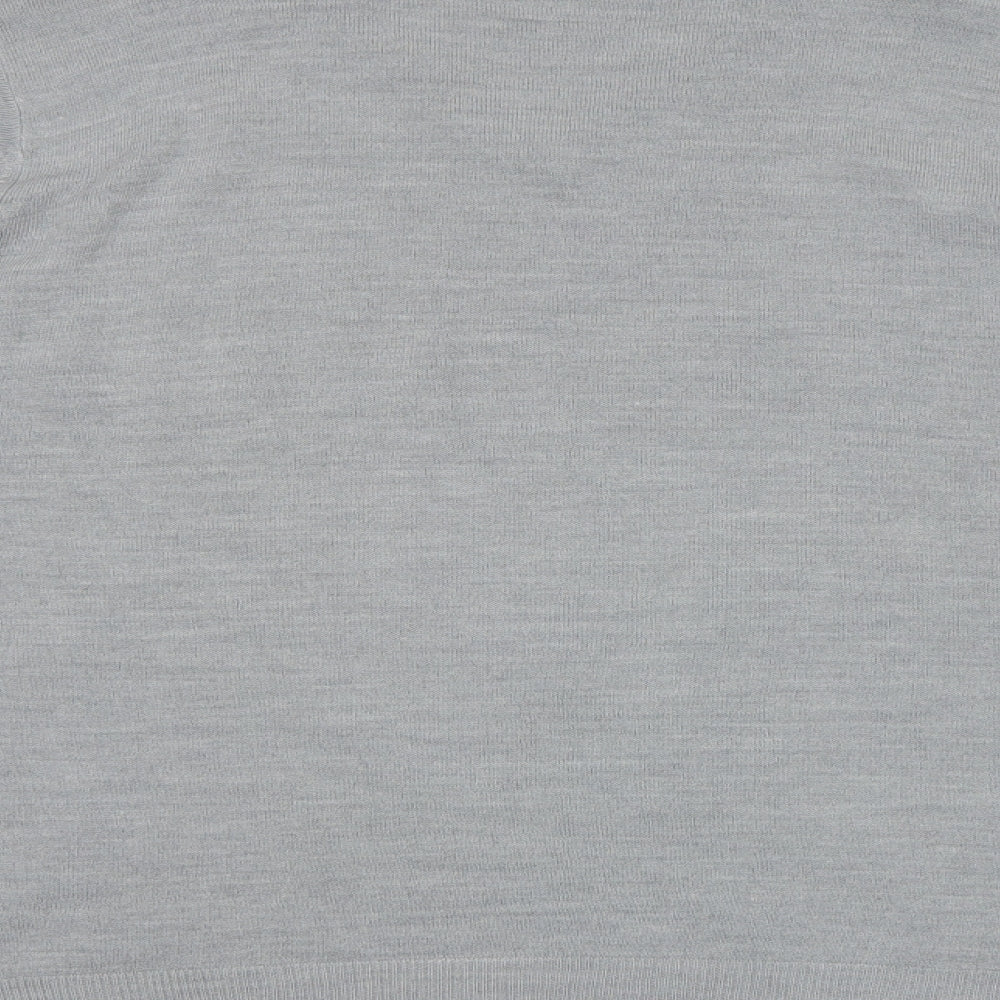 M&S Mens Grey   Pullover Jumper Size L