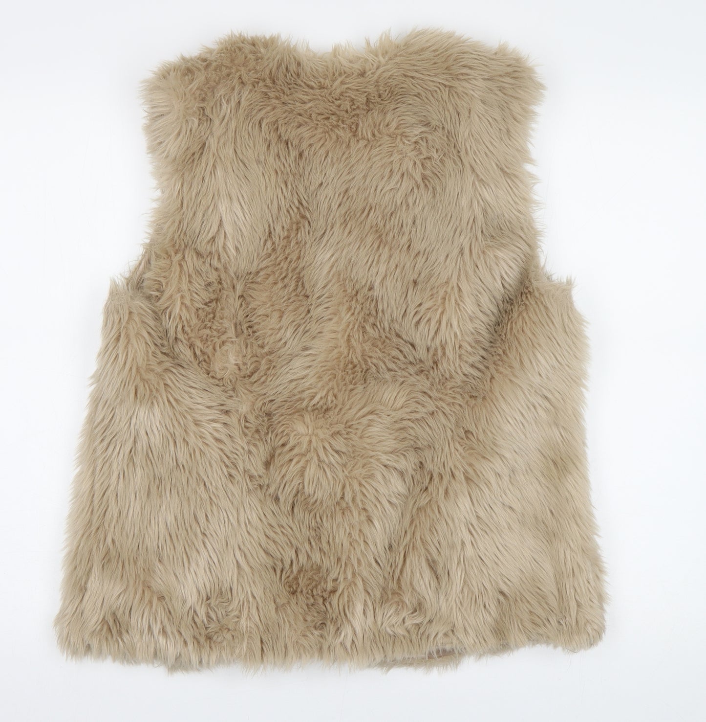 New Lok Womens Beige   Gilet Waistcoat Size 12