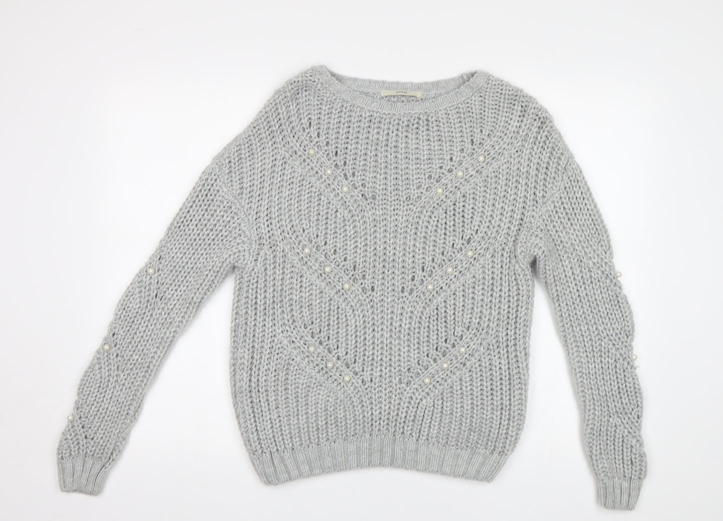 George Womens Grey   Pullover Jumper Size S