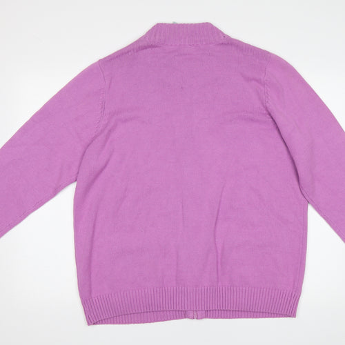BHS Womens Purple   Cardigan Jumper Size 22