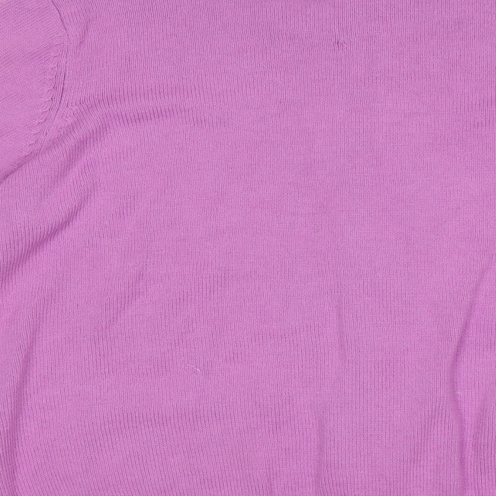 BHS Womens Purple   Cardigan Jumper Size 22
