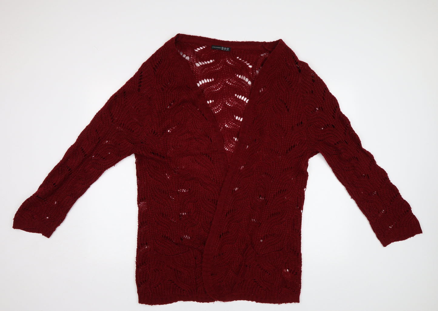 Primark Womens Red   Cardigan Jumper Size 20