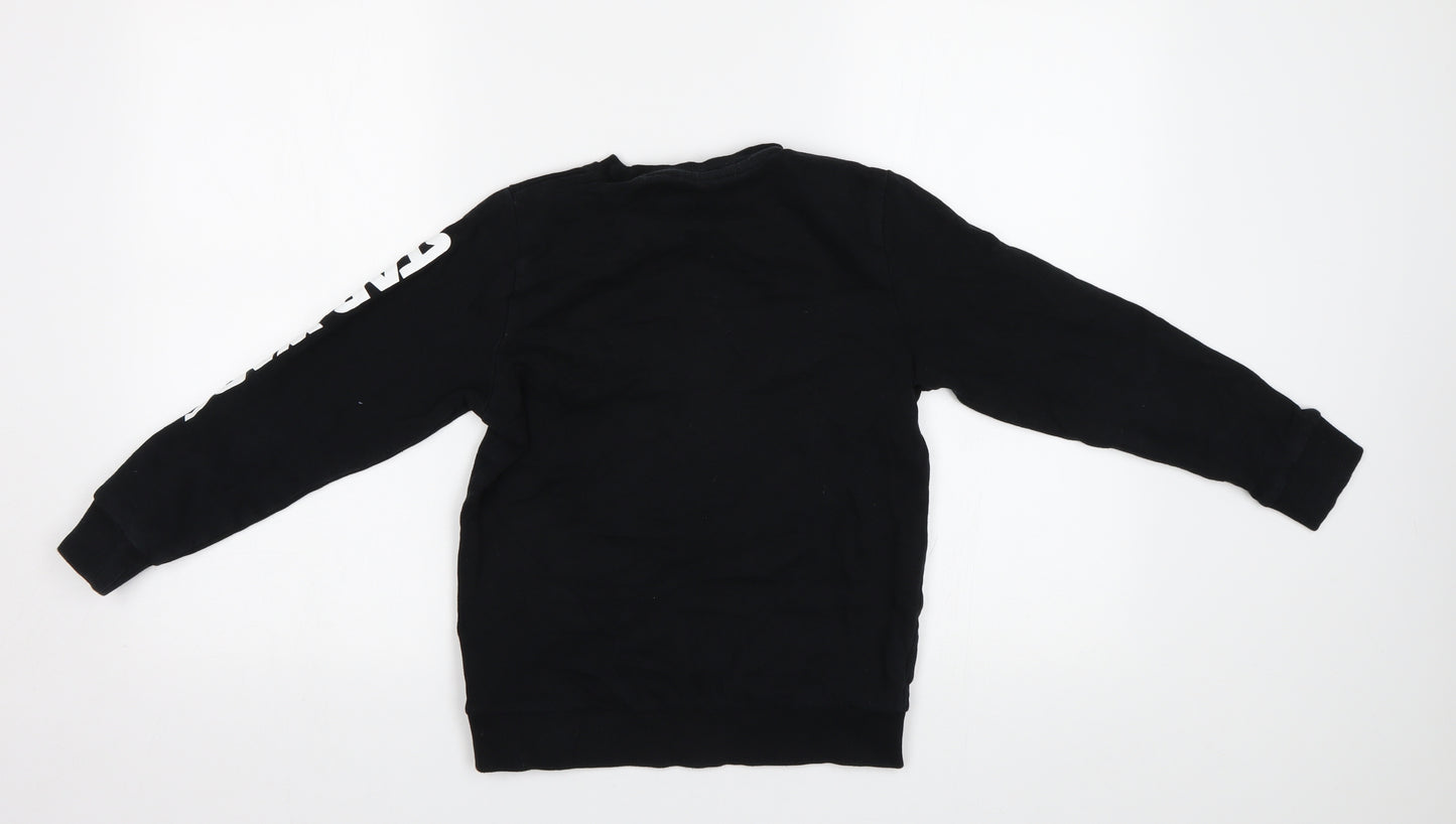 NEXT Girls Black   Pullover Sweatshirt Size 9 Years  - Star Wars