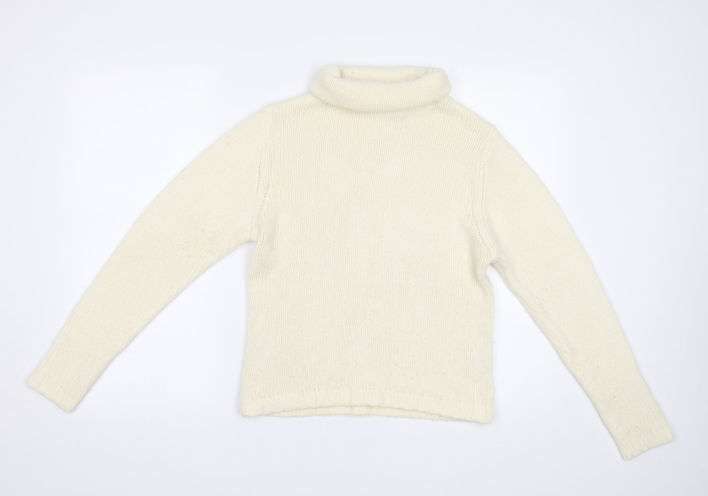 Liquid Womens Ivory   Pullover Jumper Size L