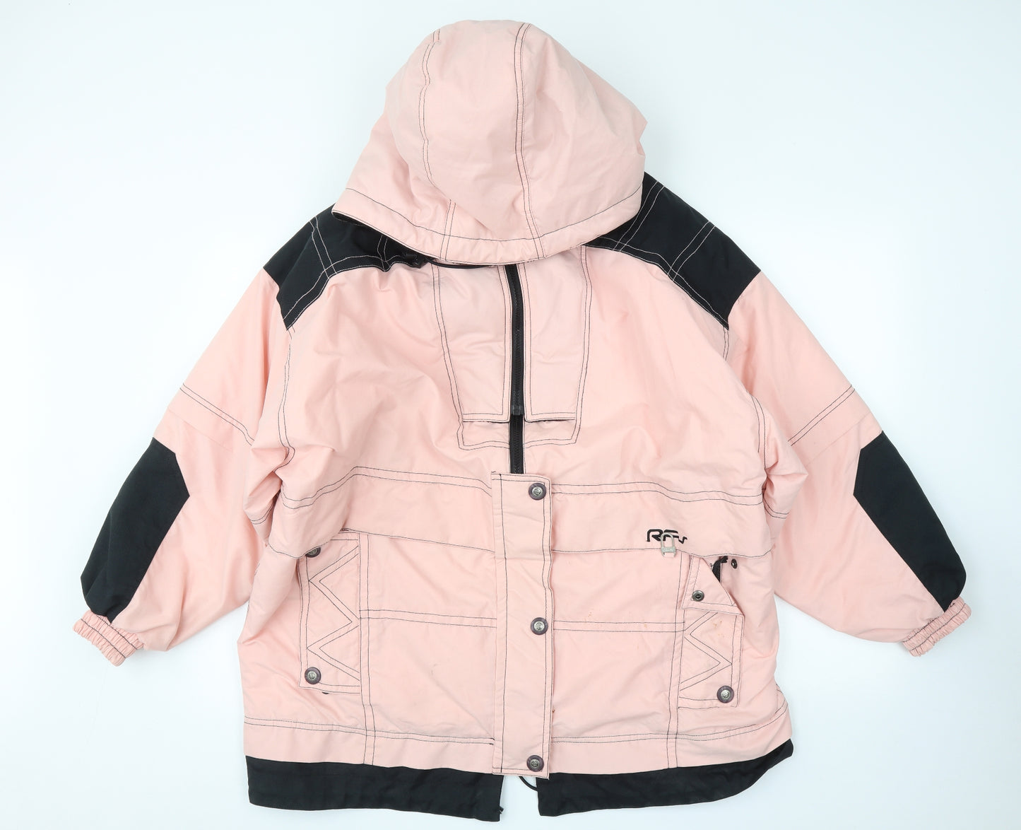 Rodeo Womens Pink   Rain Coat Coat Size 14