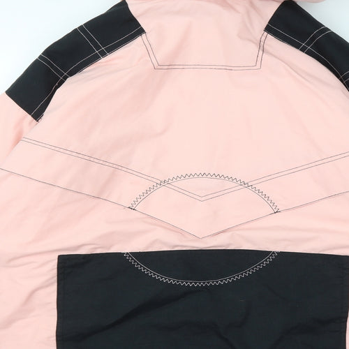 Rodeo Womens Pink   Rain Coat Coat Size 14