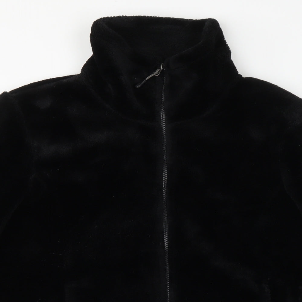 32 Heat Womens Black   Full Zip Sweatshirt Size L