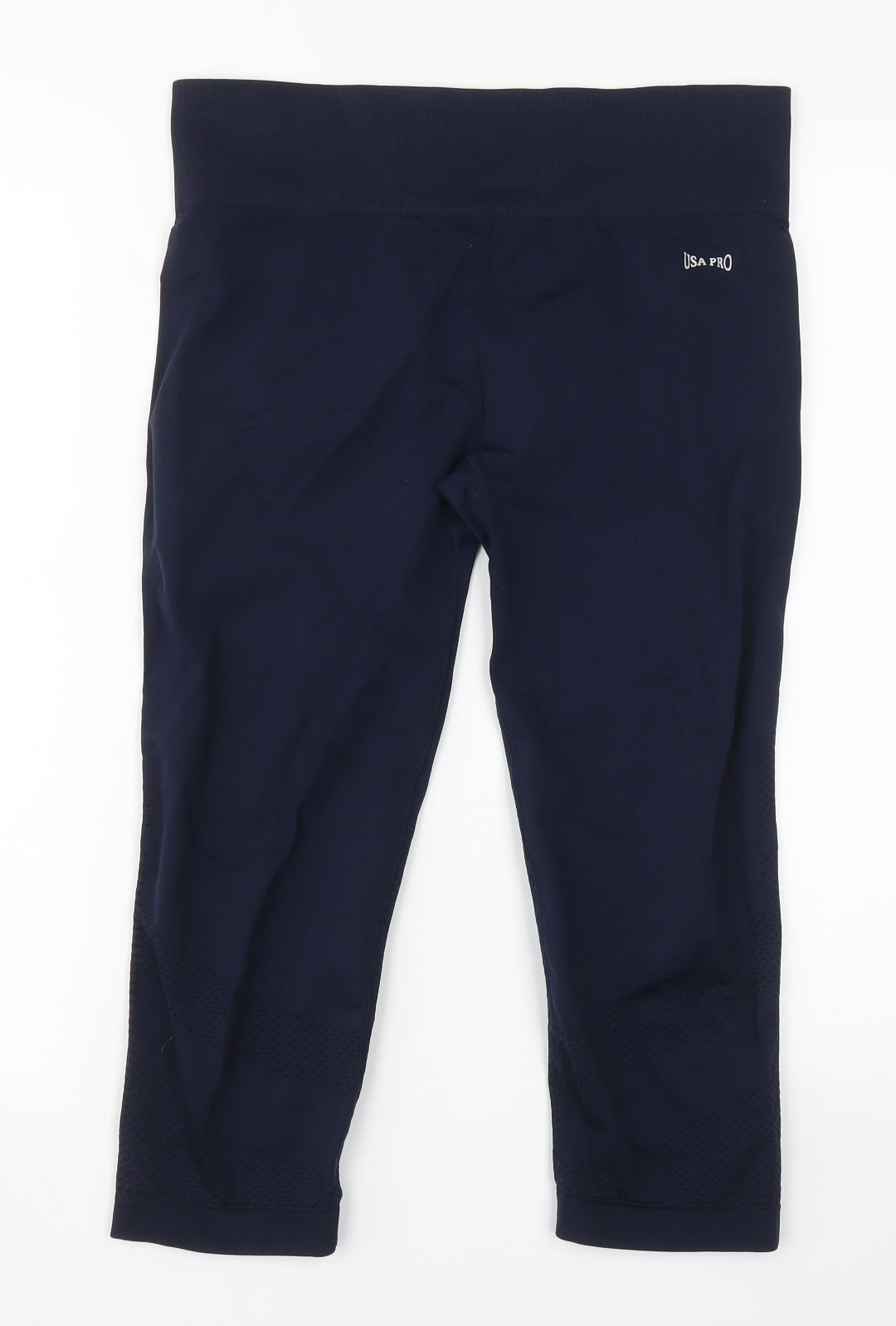 USA Pro Womens Blue   Pedal Pusher Trousers Size 12 L20 in