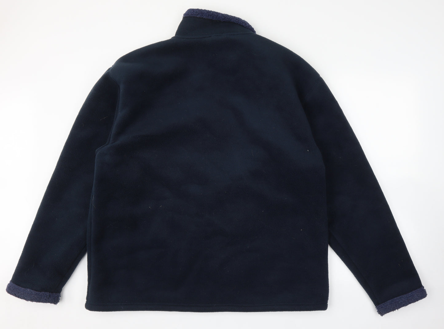 Cutting Edge Mens Blue   Full Zip Sweatshirt Size 2XL