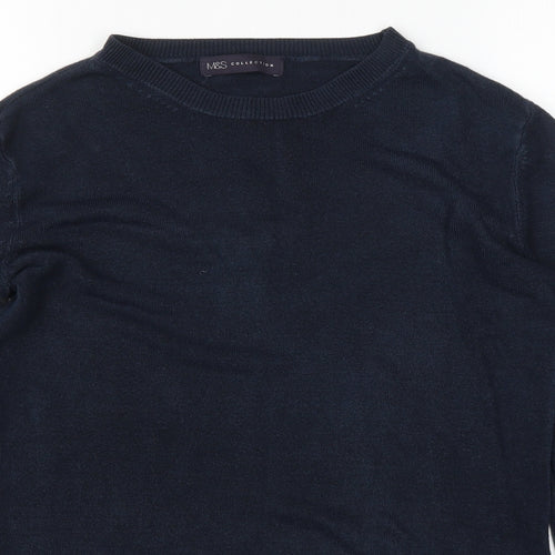 M&S Womens Blue   Pullover Jumper Size 8