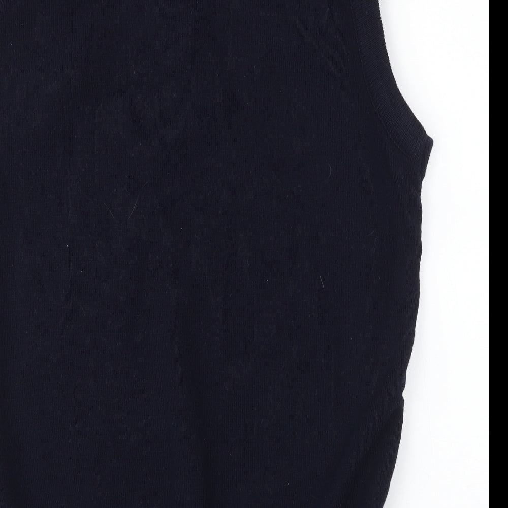 Menswear Mens Blue   Vest Jumper Size S