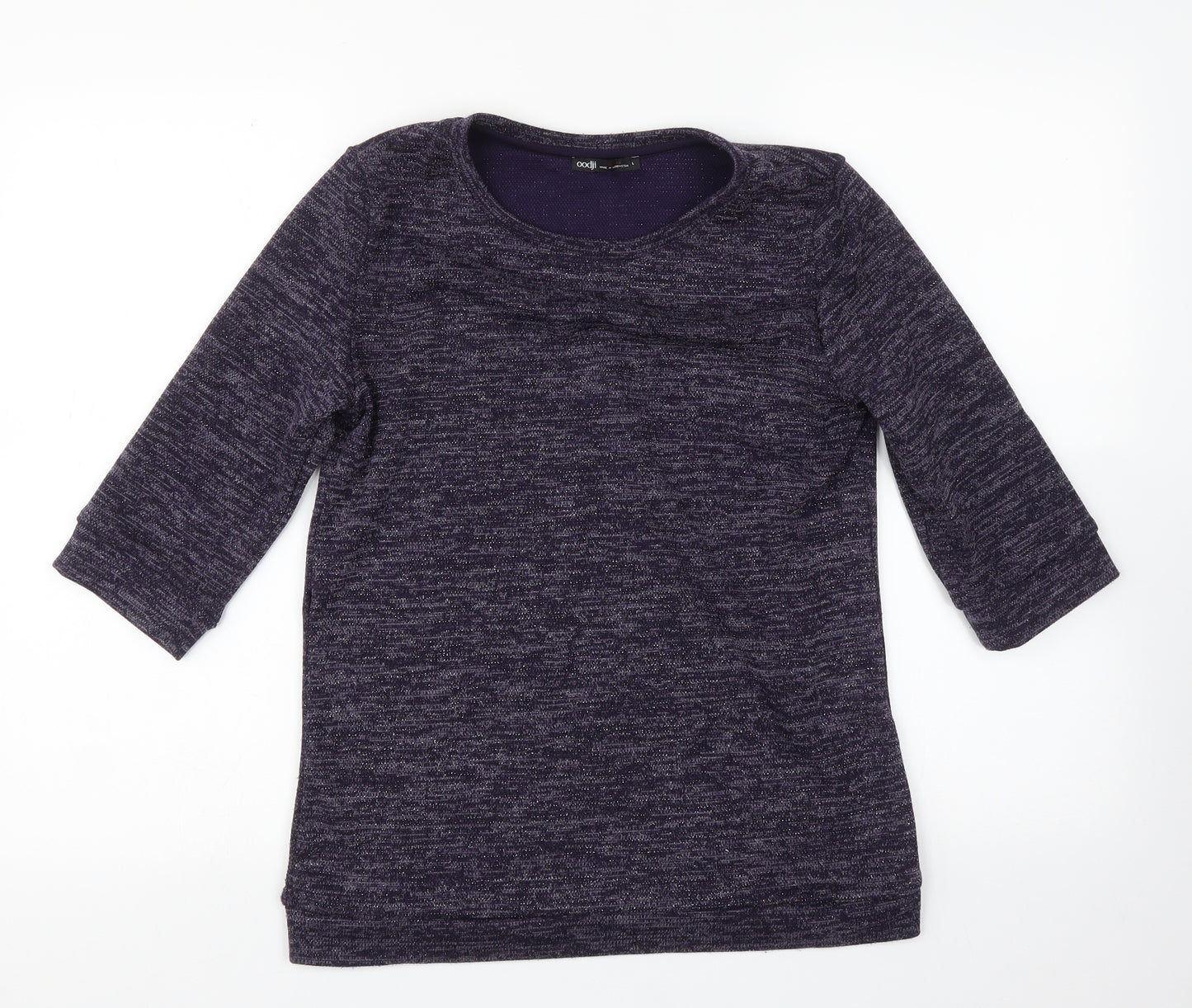 oodji Womens Purple   Pullover Jumper Size L