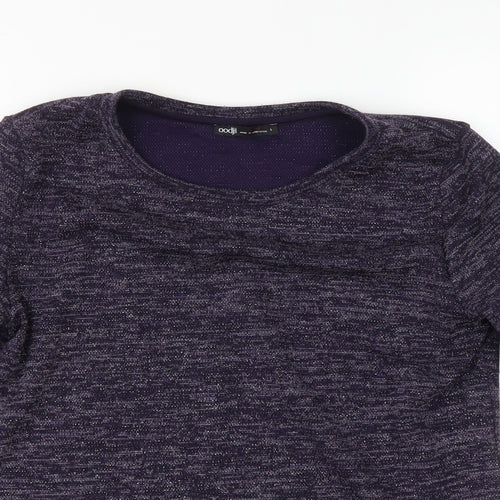 oodji Womens Purple   Pullover Jumper Size L