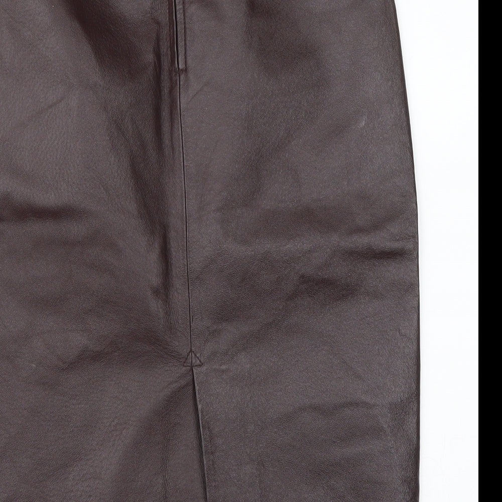 Look Womens Brown   Bandage Skirt Size 12