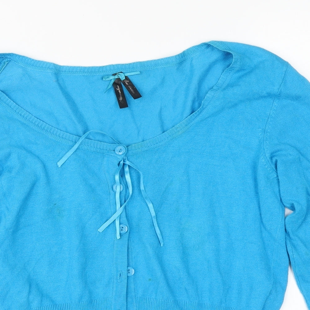 Atmosphere Womens Blue   Cardigan Jumper Size 12