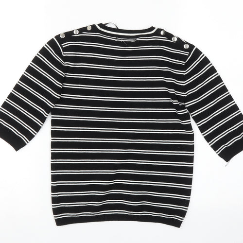 Atmosphere Womens Multicoloured Striped  Pullover Jumper Size 10