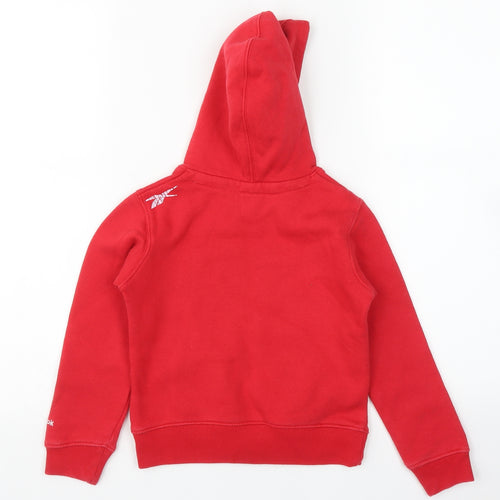 Reebok Girls Red   Pullover Hoodie Size 3-4 Years